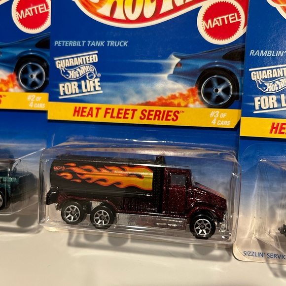 Hot Wheels Heat Fleet Complete Series - Picture 4 of 8